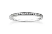 .11ctw Diamond Milgrain Band