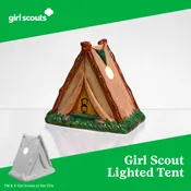 Girl Scout Lighted Tent