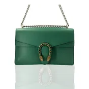 Gucci Medium Green GG Supreme Dionysus Bag | Serial #400249
