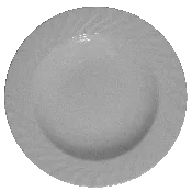 Rim Soup Bowl – pure white