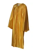 Antique Gold Shiny Choir Gown