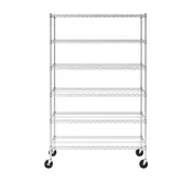 18" x 48" x 72" 6-Tier Wire Rack