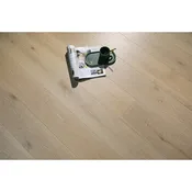 Lusso 216 - Wire-Brushed Ash Grey European Oak Engineered Hardwood (4mm Wear Layer)