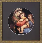 La Madonna della Seggiola by Raffaello Sanzio