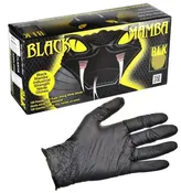 Black Mamba Nitrile Gloves, Large (Box of 100)