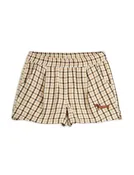 Gingham Woven Shorts