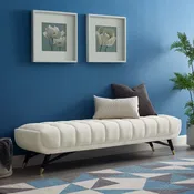 Adept Velvet Bench
