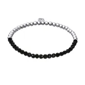 Black and Silver Georgia Bracelet