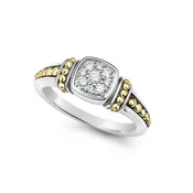 Two-Tone Diamond Ring