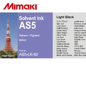 AS5 Ink Light Black 2L Pack