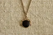 19th Century Round Intaglio Necklace