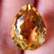 10.16ct Citrine | Pear Shape Cut