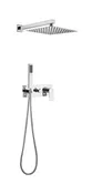02497 Shower Faucet Combo, Brushed Nickel
