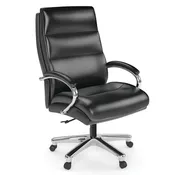 Big & Tall High-Back Executive Chair - Silver Base