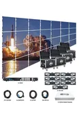 American DJ - VS5 7x4 - ADJ 5.99mm LED Video Wall 11ft 6" x 6ft 6"