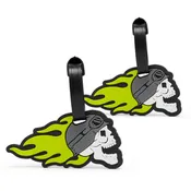 American Heritage 2-Piece Suitcase ID Tag Set with Adjustable Straps