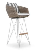 Amalfi Bar Arm Chair, SS 304 SS