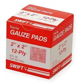 2x2 Gauze Pads 25 ct