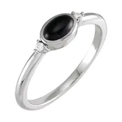 Bezel-Set Cabochon Ring