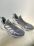 Adidas Men's Size 17 Gray Sneakers - Mens