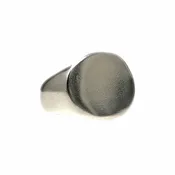 Sterling Silver Heritage Signet Ring