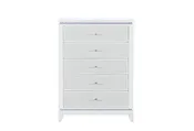 ALINA WHITE CHEST WITH LED