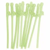 10 Bachelorette Party Glow Penis Sipping Straws
