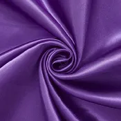 Abigail Solid Purple Charmeuse Satin| 100% Polyester, By Yard
