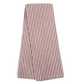 Denim Stripe on White Tea Towels