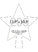 Pointy Star (5-Points) shape