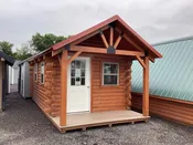 10x20 A-Frame Log Cabin - Country Tyme Sheds