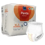 Absorbent Underwear Abena® Premium Pants XL3 Pull On with Tear Away Seams Adult X-Large Unisex Disposable Heavy Absorbency #1000021330