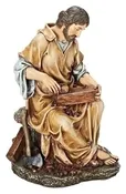 10.25" SAINT JOSEPH THE CARPENTER STATUE
