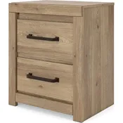 Benchcraft Brozmont 2-Drawer Nightstand B1045-92