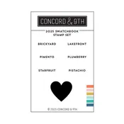 CONCORD & 9 th : 2025 Swatch Book | Stamp