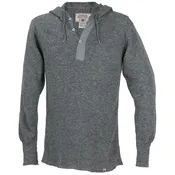 80/20 Wool Placket Shirt with Hood