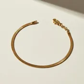 3.0mm Thickness Herringbone Bracelet