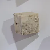 Angled Cube Cascade by Lori Katz