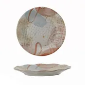 Abstract Design Stoneware Plate| Two Styles
