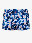 2EROS ABSTRACT SWIM SHORTS NAVY/TEAL/PEACH