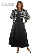 Donna Vinci  2pc. Dress & Jacket Set, Style 12281