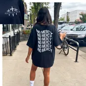 Austin Giorgio "No Mercy" Solid Black T-Shirt