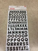 1st Ave. - Foam and Cardstock Letter Stickers - Self Adhesive- Thickers