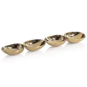 4-Tier Nut Bowl, Polished Gold