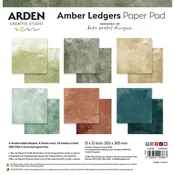 Amber Ledgers Solids 12in x 12in Paper Pad