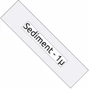 10-inch Sediment Filter - 1-micron