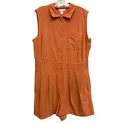 Athletic Dress By Athleta In Orange, Size:Xl
