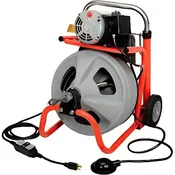 Drain Cleaner 100 FT. Diameter 1-1/2" - 4" Max - Service Rentals