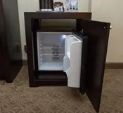 Bar Cabinet with Mini Fridge - Hilton Anaheim
