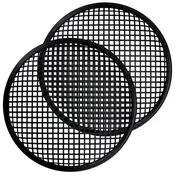 1 Pair 12" SubWoofer Mid range Metal Mesh Waffle Speaker Grill DJ PA Car Audio